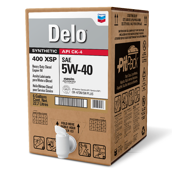 Delo 400 XSP Synthetic SAE 5W-40 Pit Pack