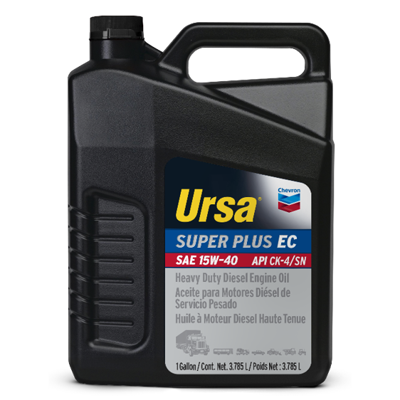 Ursa Super Plus EC SAE 15W-40 (3/1 Gallon Case)
